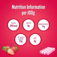 Boomer Bubble Gum - Strawberry Flavour - Wild Watermelon, 10 Pcs
