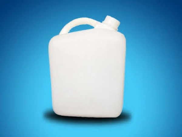 JJ Plastic White Colur Can - 5 Litter