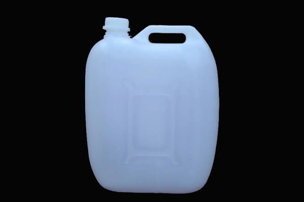 JJ Plastic White Colur Can - 5 Litter