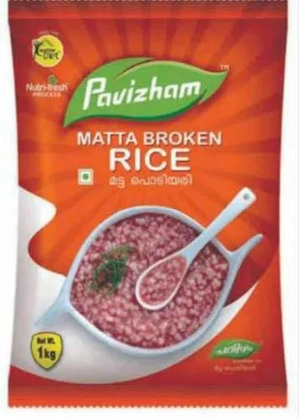 Pavizham Matta Brocken Rice Podiyari / പൊടിയരി - 500gm