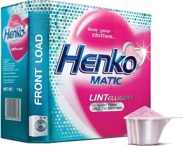 Henko Matic Front Load Detergent Powder - 01 Kg