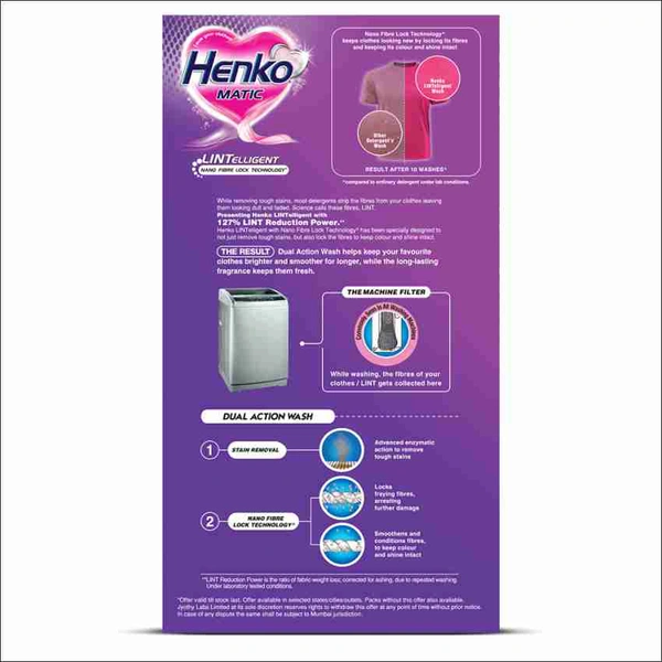Henko Matic Front Load Detergent Powder - 01 Kg