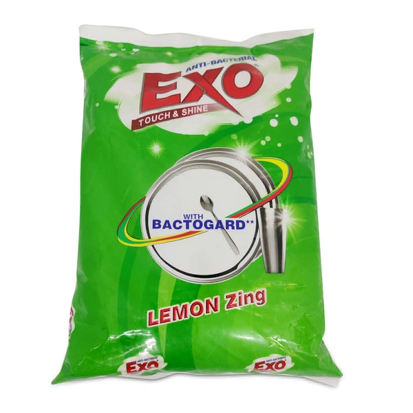 Exo Touch & Shine Lemon Zing Dish Wash Powder - 500 gm