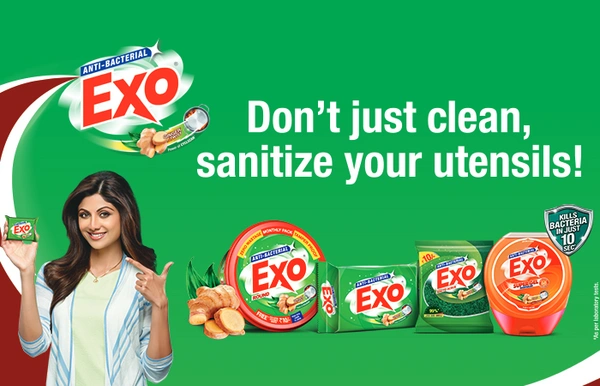 Exo Dish Wash Bar - 3+1 Set