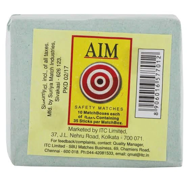 ITC Aim Match Box - 10 Pcs Box