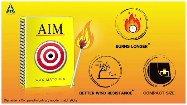 ITC Aim Match Box - 10 Pcs Box
