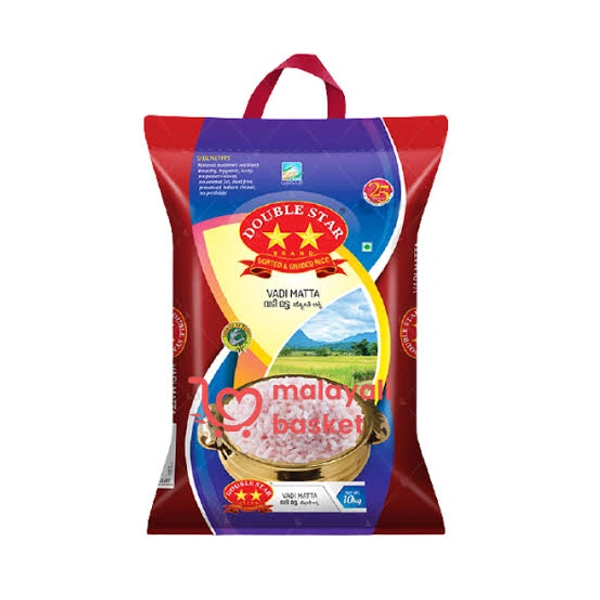 Double star Matta Rice / മട്ട അരി - 50 Kg Bag