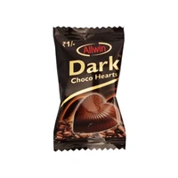 Allwin Dark Choco Hearts Candy - 1 Box