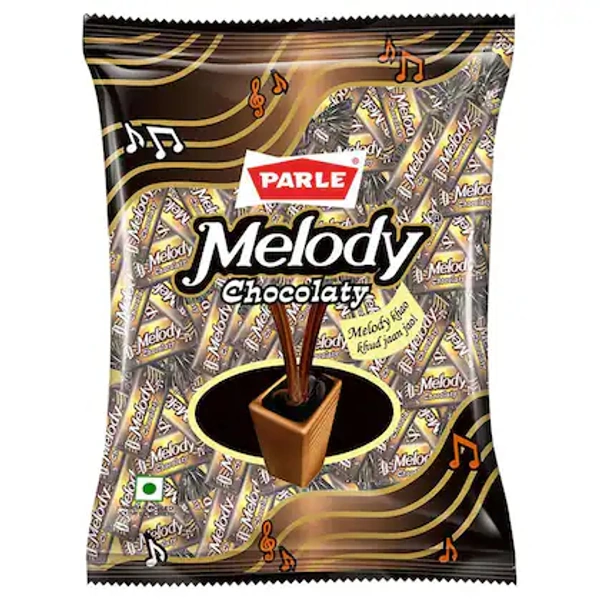 Parle Melody Chocolate Candy - 10 Pcs
