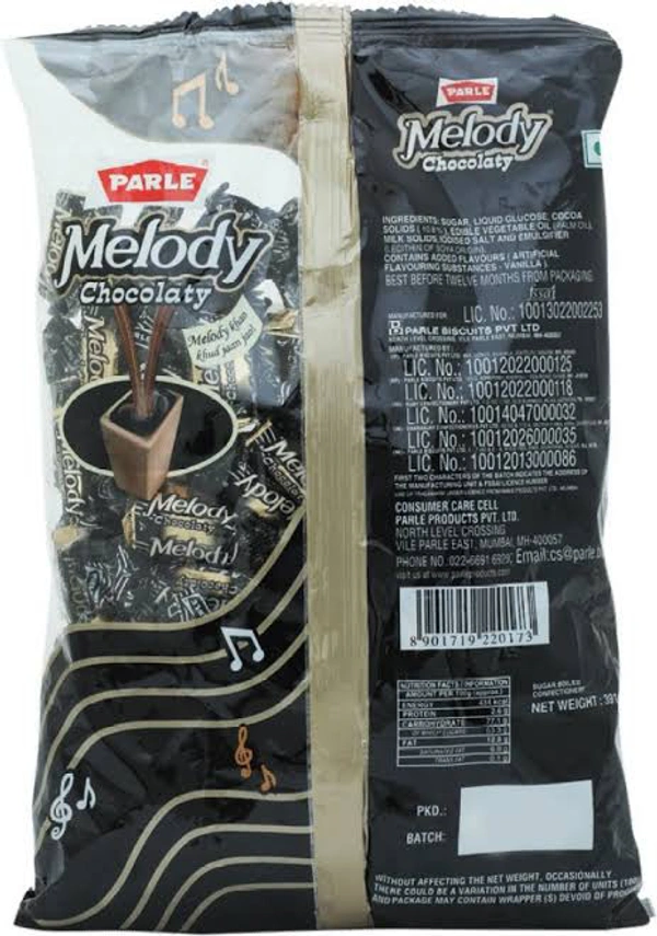 Parle Melody Chocolate Candy - 100 Pcs Pack