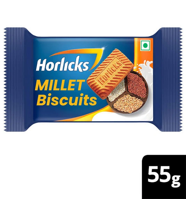 Horlicks millet biscuit - 55 gm