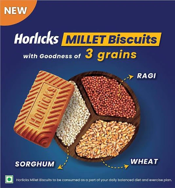 Horlicks millet biscuit - 55 gm