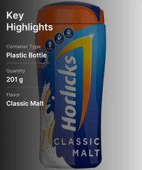 Horlicks Health & Nutrition Drink - Classic Malt, 500 g - 200 gm