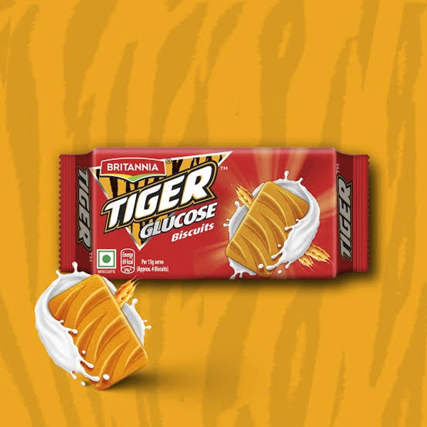 Britannia Tiger Glucose Biscuits - 213 gm