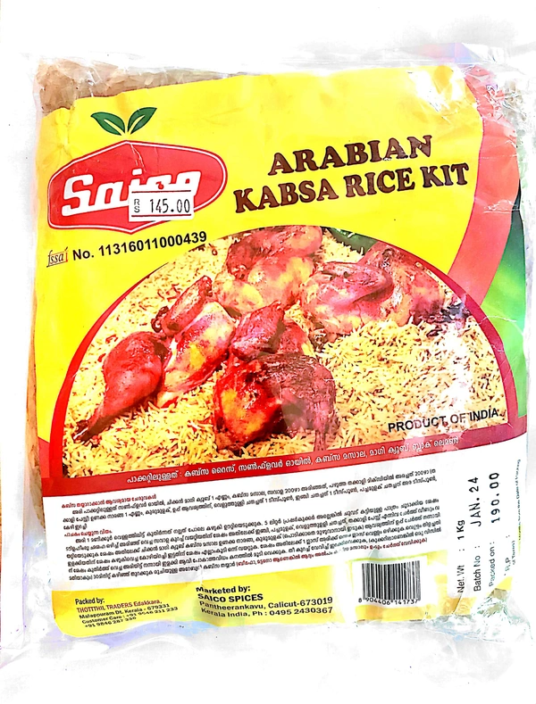 Saico Kabsa Kit 1 Kg - 1 Kg