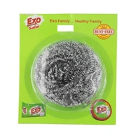 Exo Safai Steel Green Scrubber  - 18 gm