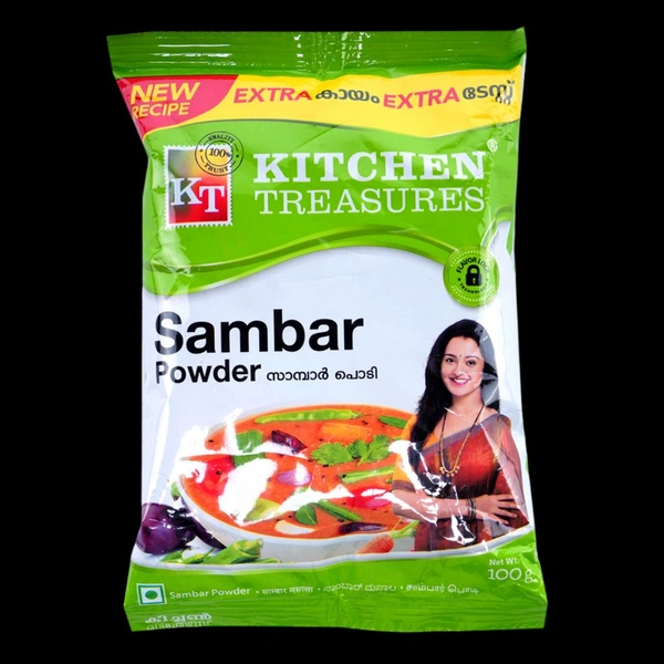 Kitchen Treasures Sambar Powder 100 gm - 100 gm