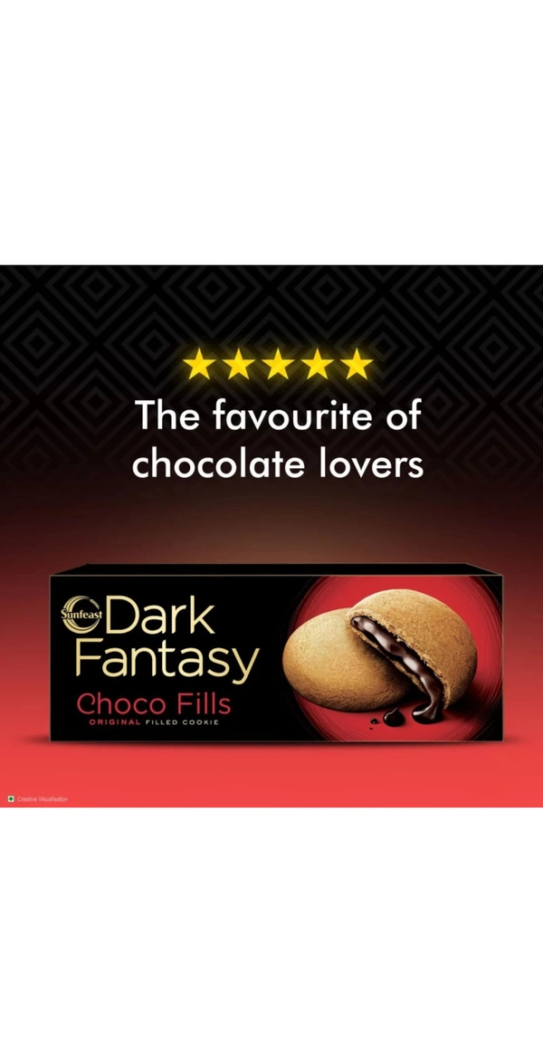 Sunfeast Dark Fantacy Biscuits  - 75 gm