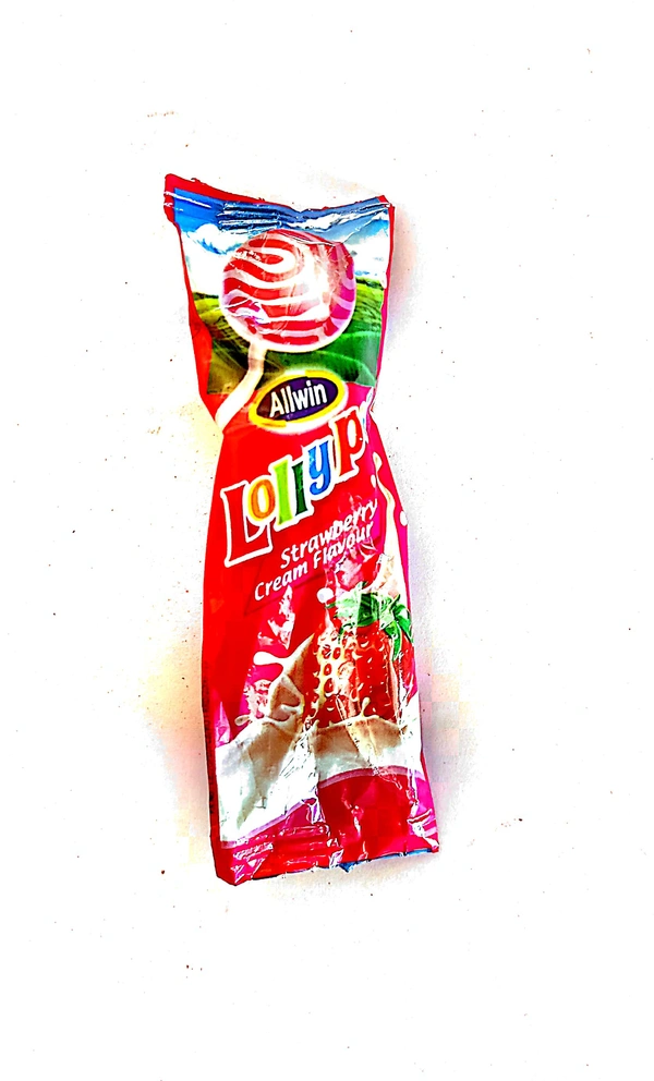 Allwin Lollipop Strawberry - 1 Pcs, Strawberry