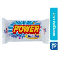 Power Jumbo Detergent Cake - 200 gm - 200 gm