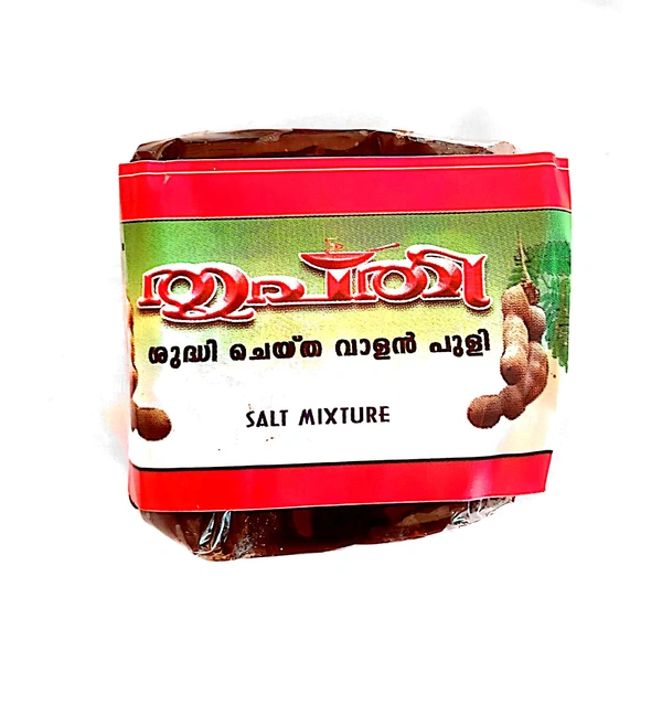 Thripthi Salt Mixed Tamarind / ശുദ്ധി ചെയ്ത വാളൻ പുളി - 100 gm