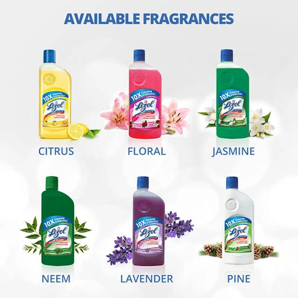 Lizol Floor Cleaner - 200 ml, Jasmine
