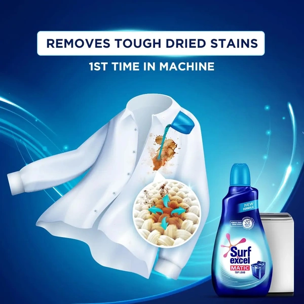 Surf Excel Matic Top Load Liquid Detergent - 500 ml