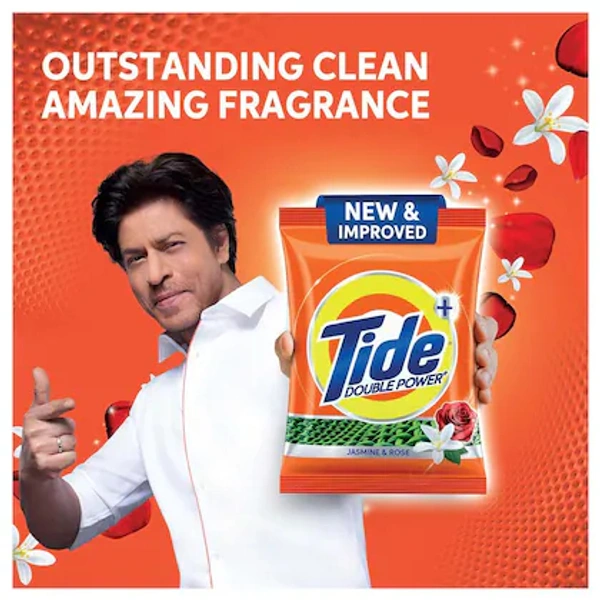 Tide Jasmine & Rose Detergent Powder - 1 Kg