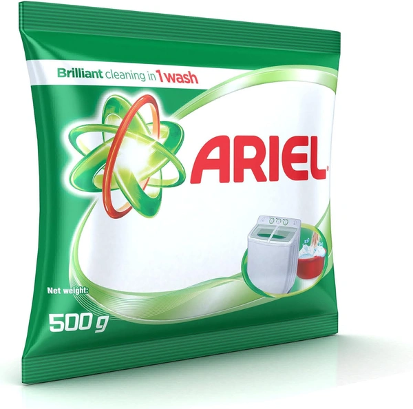 Ariel Detergent Powder - 500 gm
