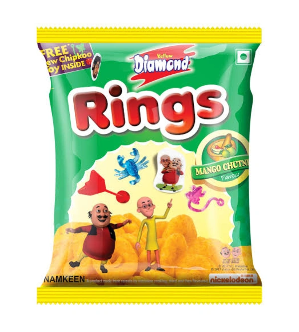 Diamond Rings Chips - 12.5 gm, Yellow