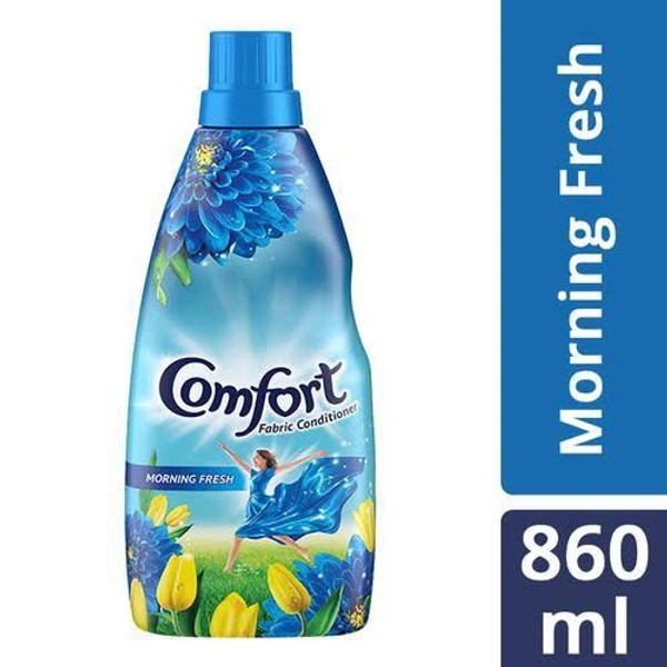 Comfort Fabric Conditioner Morning Fresh Blue - 860 ml, Blue