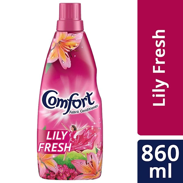 Comfort After Wash Lily Fresh Fabric Conditioner And Long Lasting Freshness - Lily Fresh, 860 ml