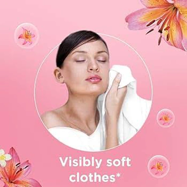Comfort After Wash Lily Fresh Fabric Conditioner And Long Lasting Freshness - Lily Fresh, 860 ml