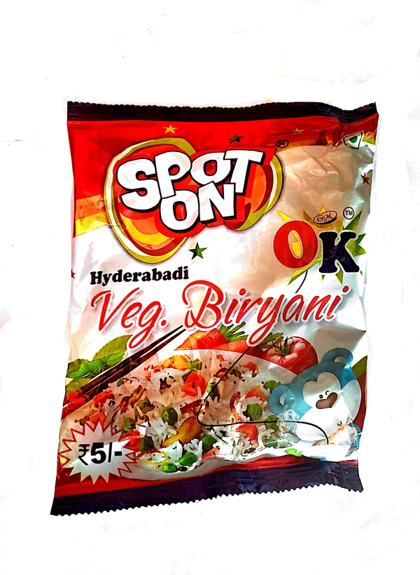 Spot On Hyderabadi Veg. Biriyani OK - 25 gm