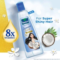 Parachute Advansed Jasmine Coconut Hair Oil With Vitamin-E For Healthy Shiny Hair, Non-sticky, - 45 ml