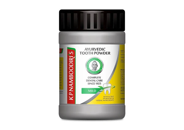 KP Namboodiri's KP Namboodiris Ayurvedic Dental Regular Powder / Namboori Podi /  നമ്പൂരി പൊടി - 15 gm