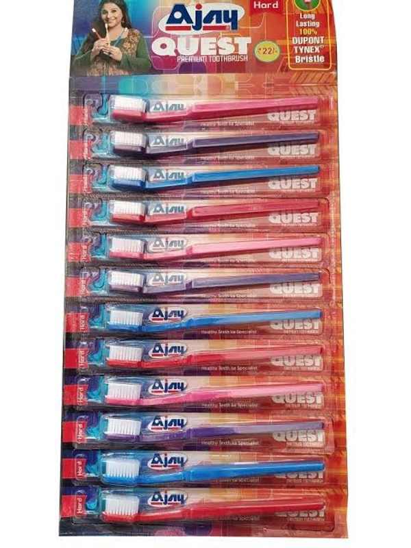 Ajay Quest Toothbrush - Hard