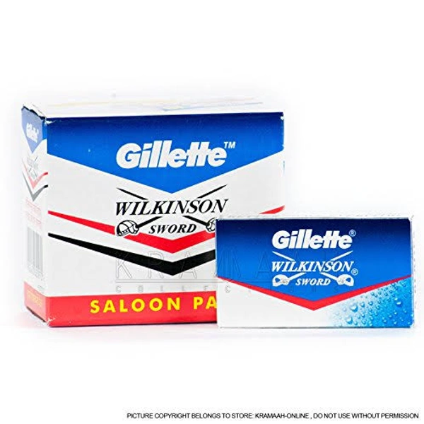 Gillette Wilkinson Sward Stainless Steel Blade - 50 Pcs Box