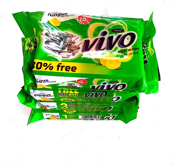 Kabani Vivo Dish Wash With Neem & Lemon - 3+1 Set