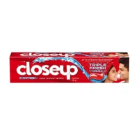 Hindustan Unilever Closeup Everfresh++ Triple Fresh Formula Toothpaste Red Hot - Red, 90 gm