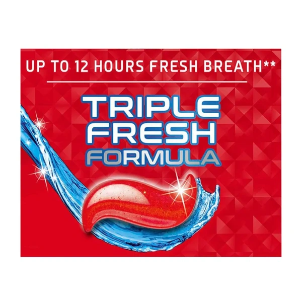 Hindustan Unilever Closeup Everfresh++ Triple Fresh Formula Toothpaste Red Hot - Red, 43 gm