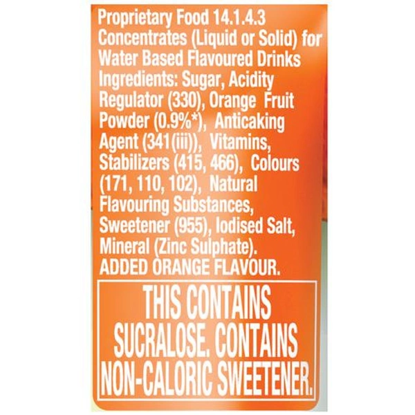 Tang Orange Drink Powder - 75 gm
