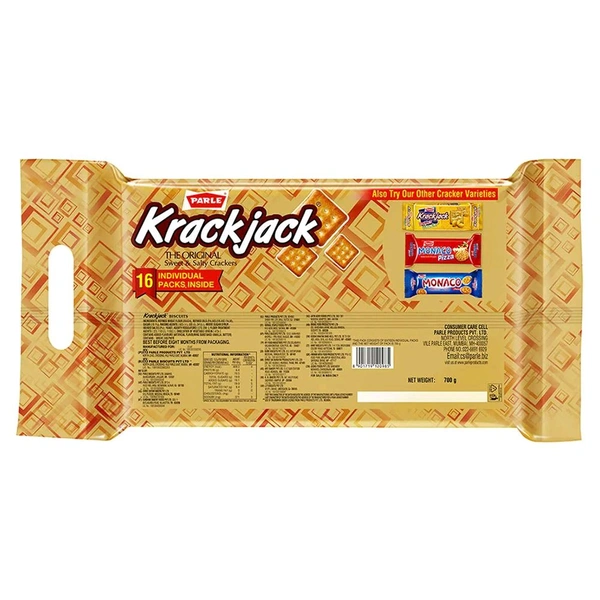 Parle Krack Jack Biscuit - 250gm