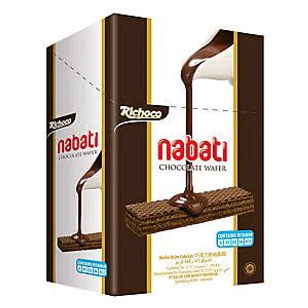 Richcoco Nabati Chocate Wafer - 12.5g×24 Pcs