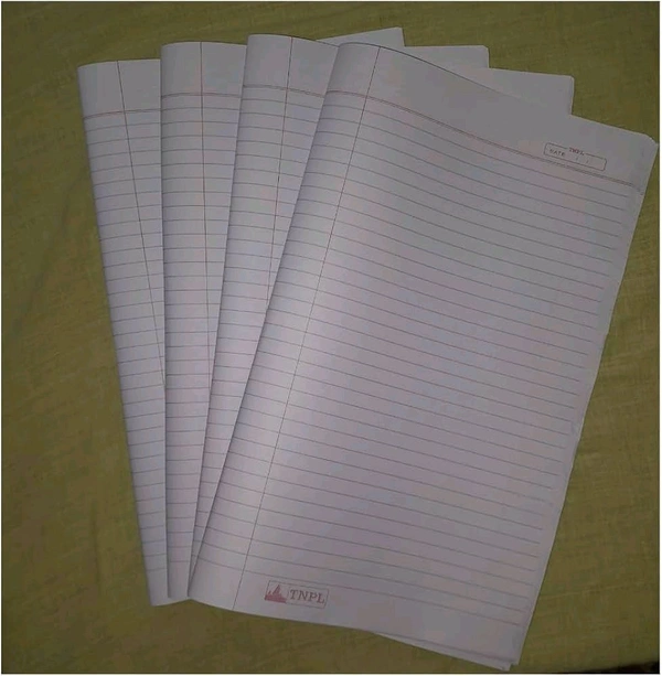 Exam Paper Lined - 1 Paper