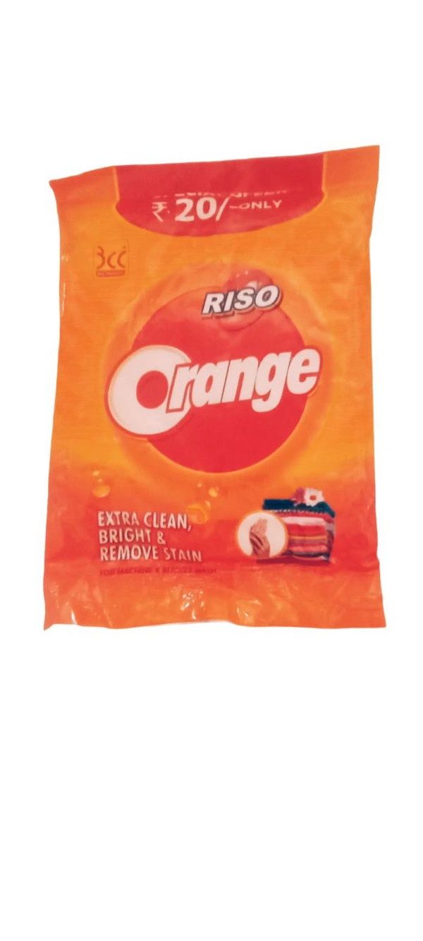 Riso Orange Detergent Powder 350gm - 350gm