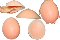 Silicone  Breast Prosthesis Round Cup Free Size One Pair  - Free