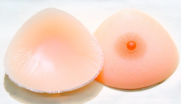 Silicone breast prosthesis cancer pad  triangular One Piece  - 32