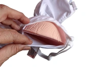 Silicone breast prosthesis cancer pad  triangular One Piece  - 32