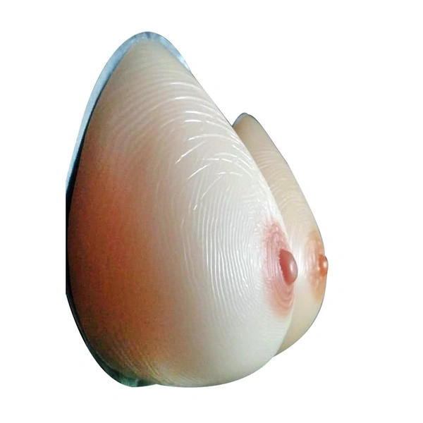 Silicone Teardrop Breast Forms Pair 600 G+600G   - E Fits on all bras